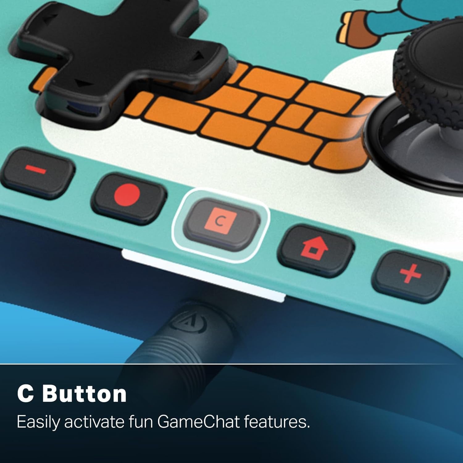 Advantage Wired Controller for Nintendo Switch 2 - Mario Time, Officially Licensed, Hall Effects, Mappable Buttons, Pro Controller, C Button, On-Board Audio Controls