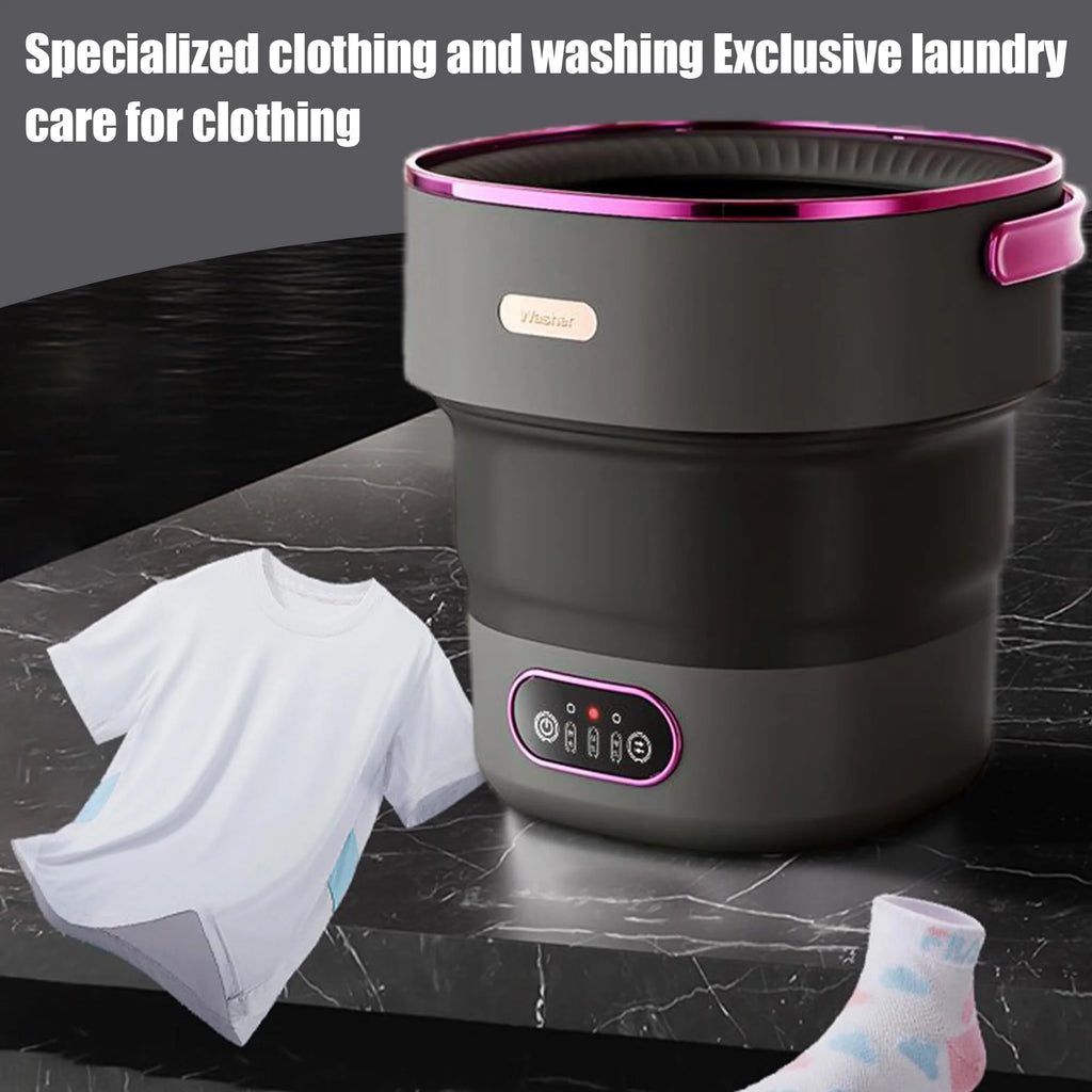 Portable Washing Machine, Mini Washer,15L Upgraded Large Capacity Foldable Washer.Deep Cleaning of Underwear, Baby Clothes and Other Small Clothes.Suitable for Apartments, Dormitories, Hotels